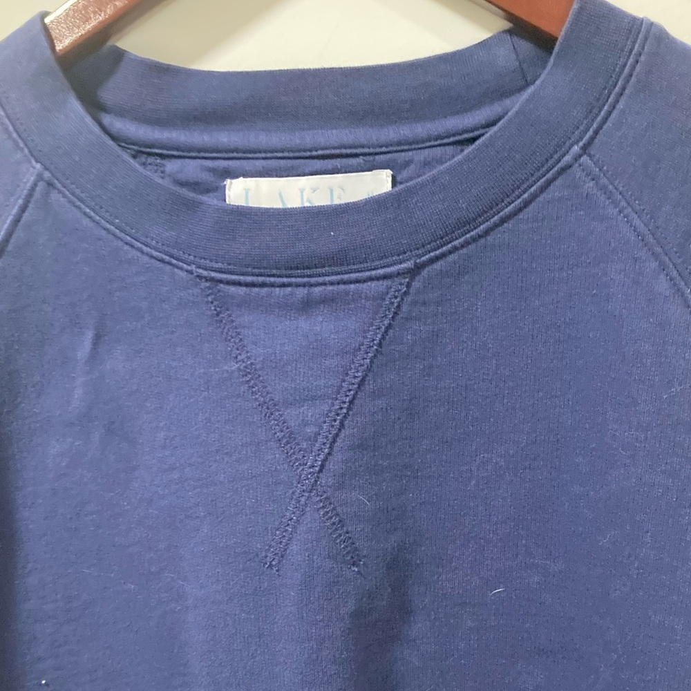 LAKE Women's Navy Blue Raglan Style Tunic - Picture 6 of 8